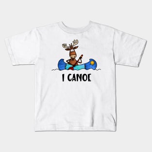 I Canoe Kids T-Shirt